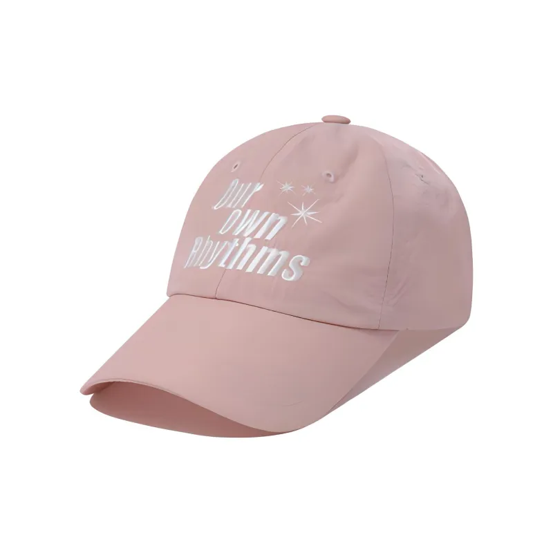 WOOALONG Nylon Baseball Caps Women's Pink-0