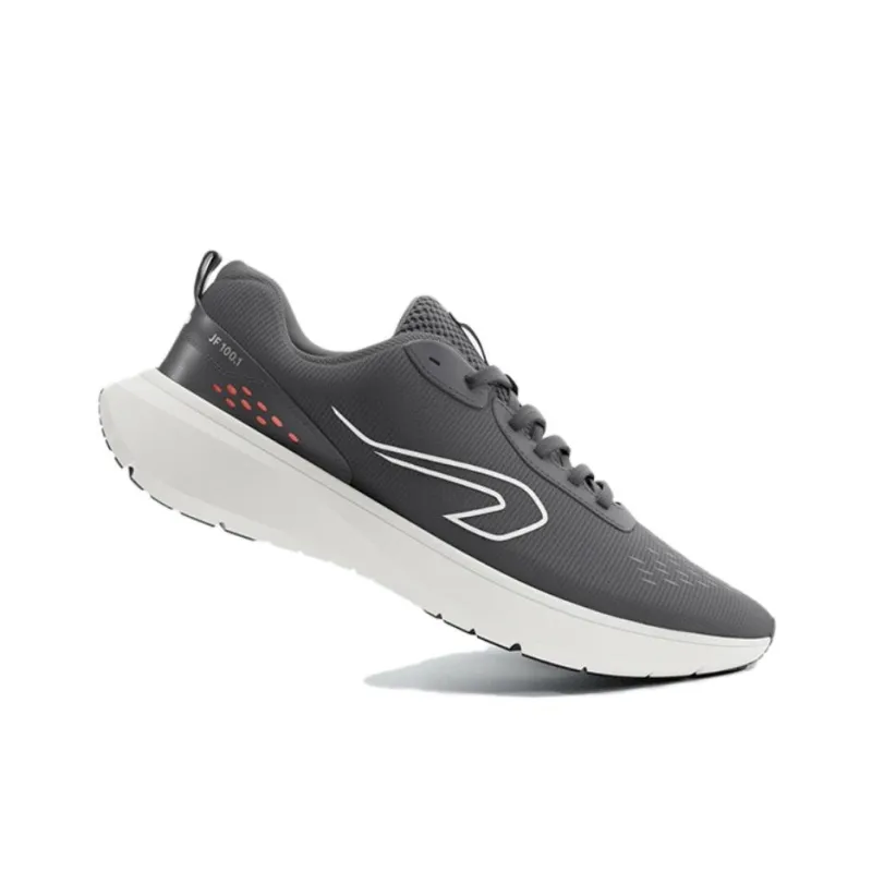 DECATHLON JF100.1 Cushioning, Wear Resistant Low Top Casual Running Shoes Women's Black-4