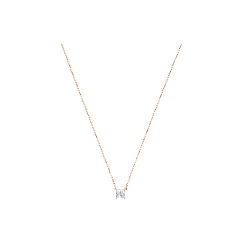 Swarovski Crystal Necklaces Women's Rose Gold-1