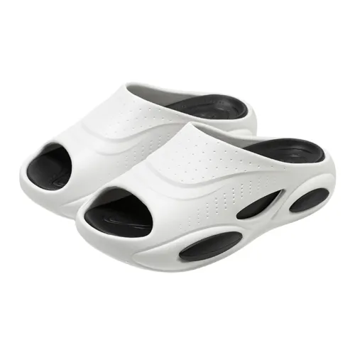 POSEE Slippers Black Purple/White Black
