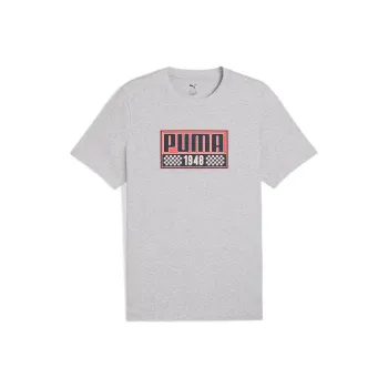 PUMA GRAPHICSMoto T Shirt Men's Gray
