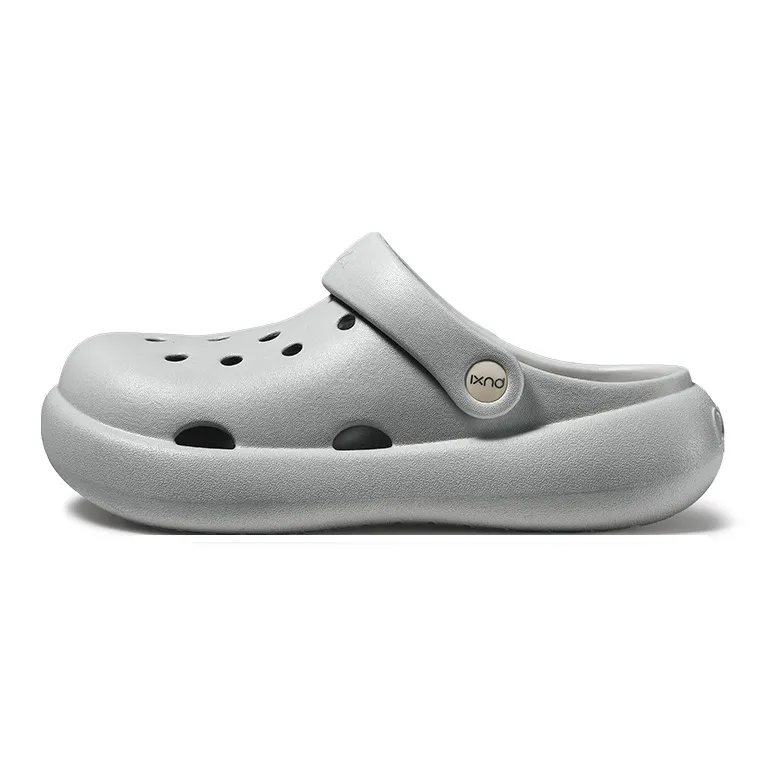 POSEE Slippers Recycling Gray/Ivory White/Matcha Green-4