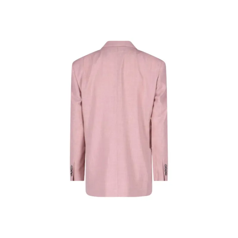 LARDINI Brooch detail Blazer-1
