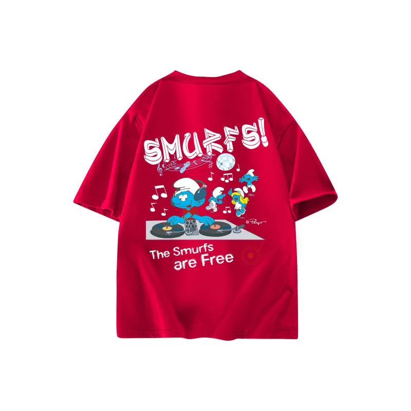 The Smurfs T Shirts Unisex-8