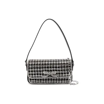 Self portrait Crystal embellished Shoulder Bag