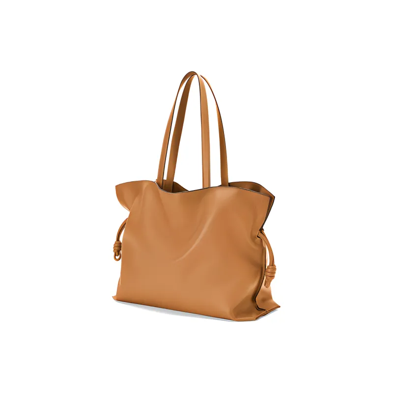 LOEWE Flamenco Nappa Cowhide Handheld Shoulder Bag Crossbody Bag Women's Brown-2