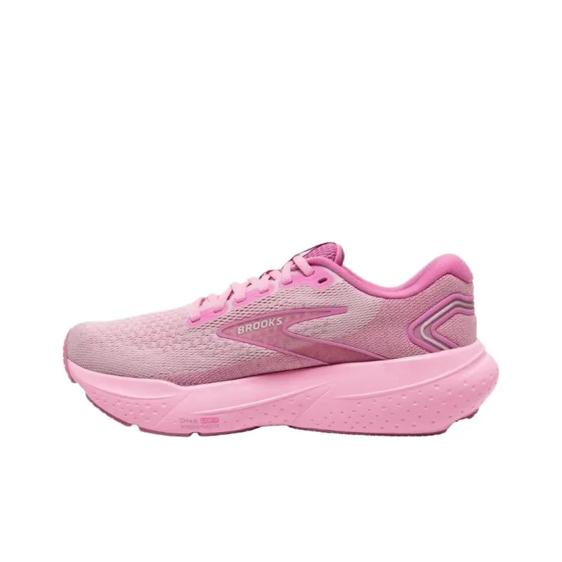 Brooks Glycerin 21 Anti Slip Wear Resistant Low Top Casual Running Shoes Women's Pink-2