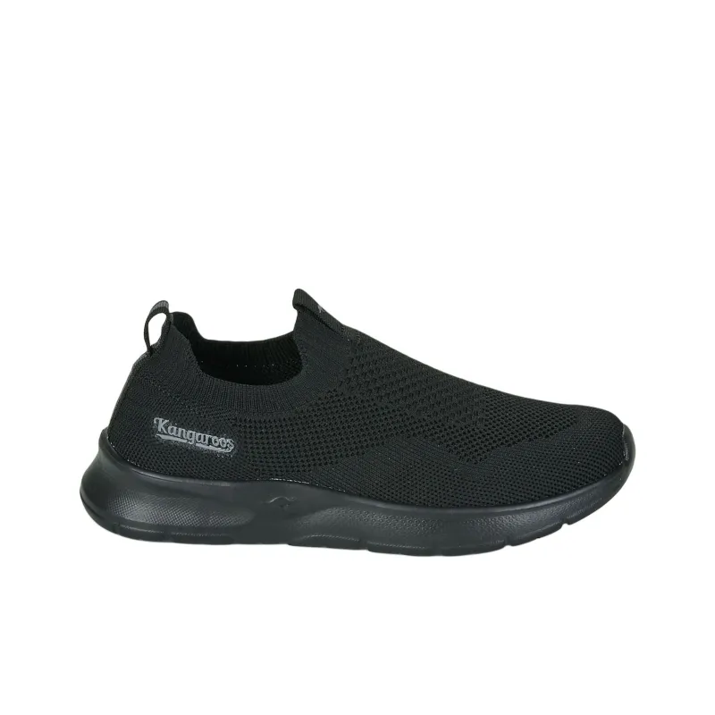 KangaROOS K NJ Anti Slip Wear Resistant Low Top Casual Shoes Women's Black-1