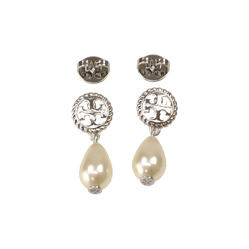 TORY BURCH Metal Earrings Women's Silver-3