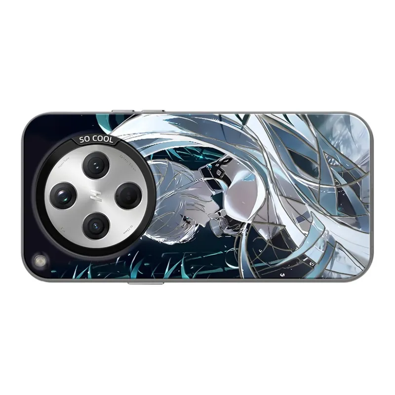 CHUNFAN PC Material Phone Cases Compatibility With OPPO A5 Pro/Find X8/Reno 12/11/Pro Cartoon-14
