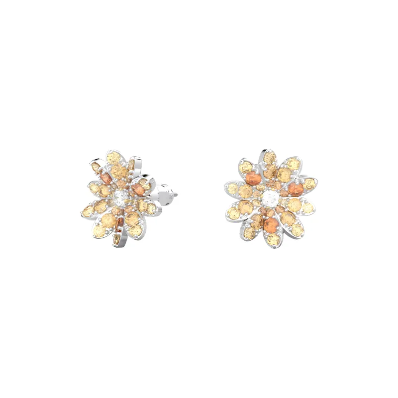 Swarovski Eternal Flower Stud Earrings Women's-1