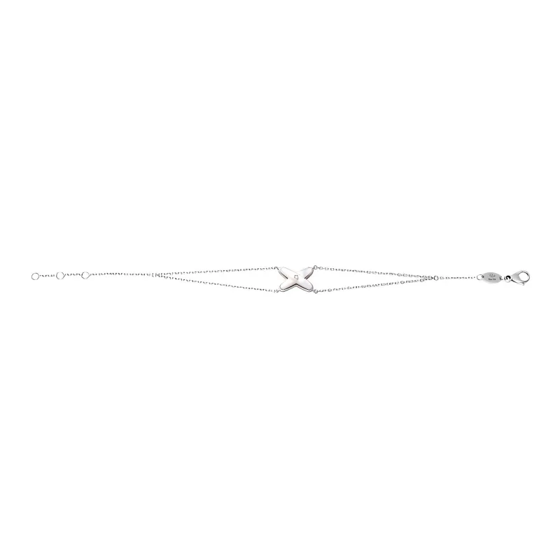 Chaumet 18K White Gold, Mother Of Pearl, Diamond Bracelets Women's-1