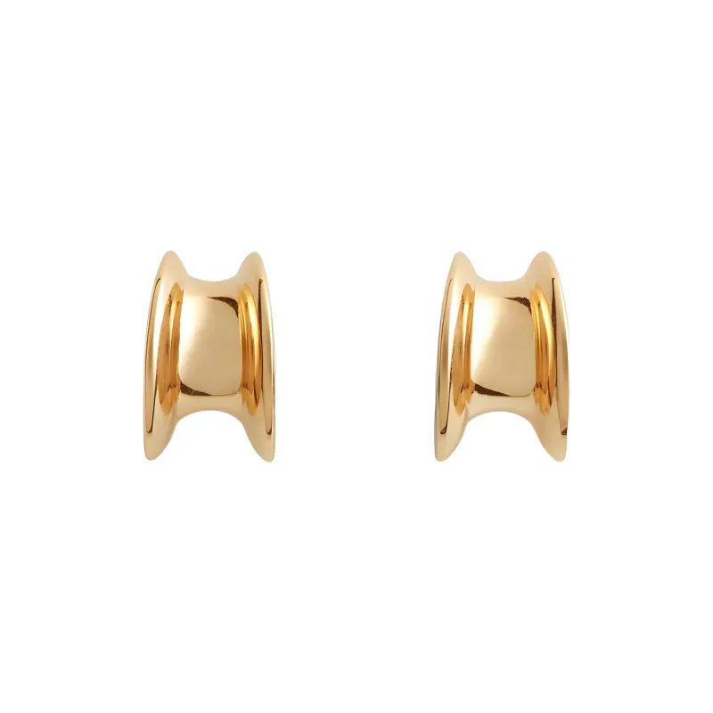 Bottega Veneta H Beam Small Earrings-1
