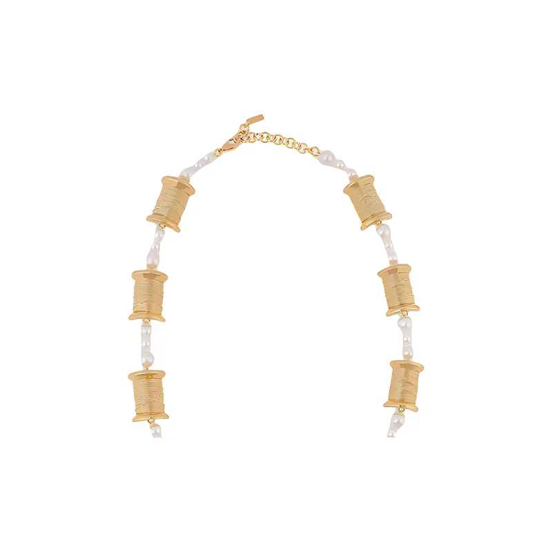 MOSCHINO Brass Necklaces Women's Gold-2