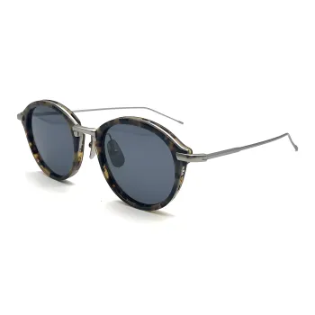THOM BROWNE Round Frame Sunglasses