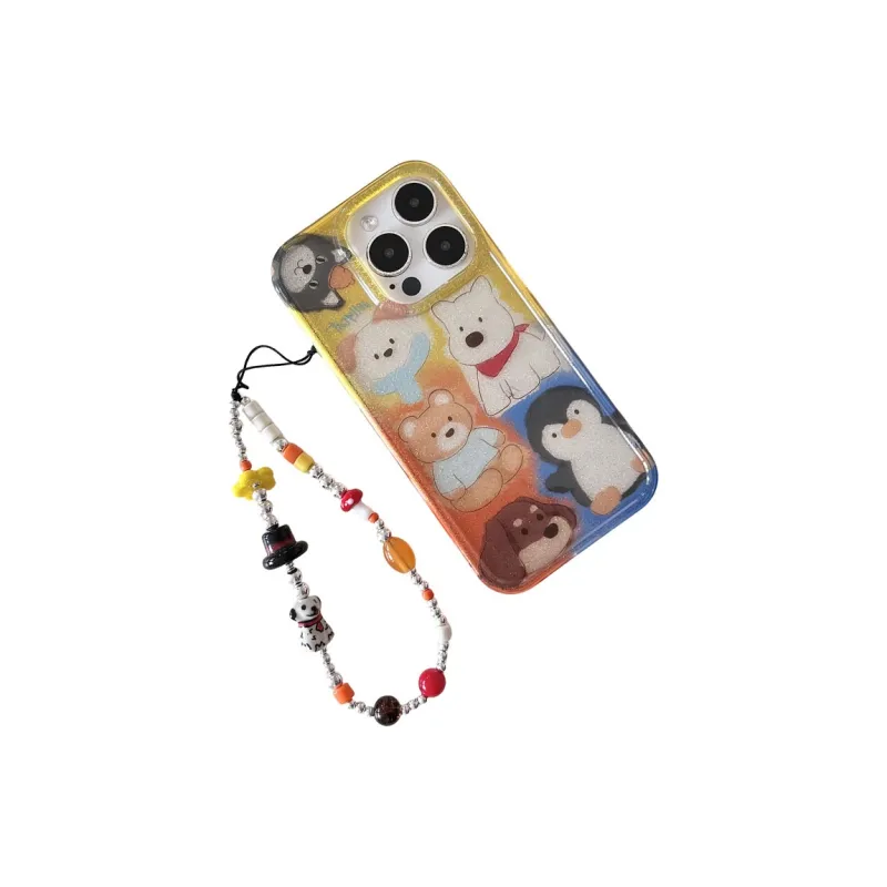 Kona Chun TPU Material Phone Cases Compatibility With 16 Pro Max/15 Pro/14 Pro/13/12/iPhone 15-2