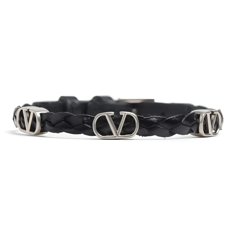 Valentino VLogo Signature Buckled Bracelet-2