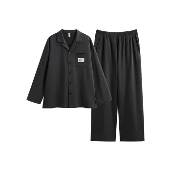 Peninsula City Pajama Set Students And Working Professionals Men's Classic Black
