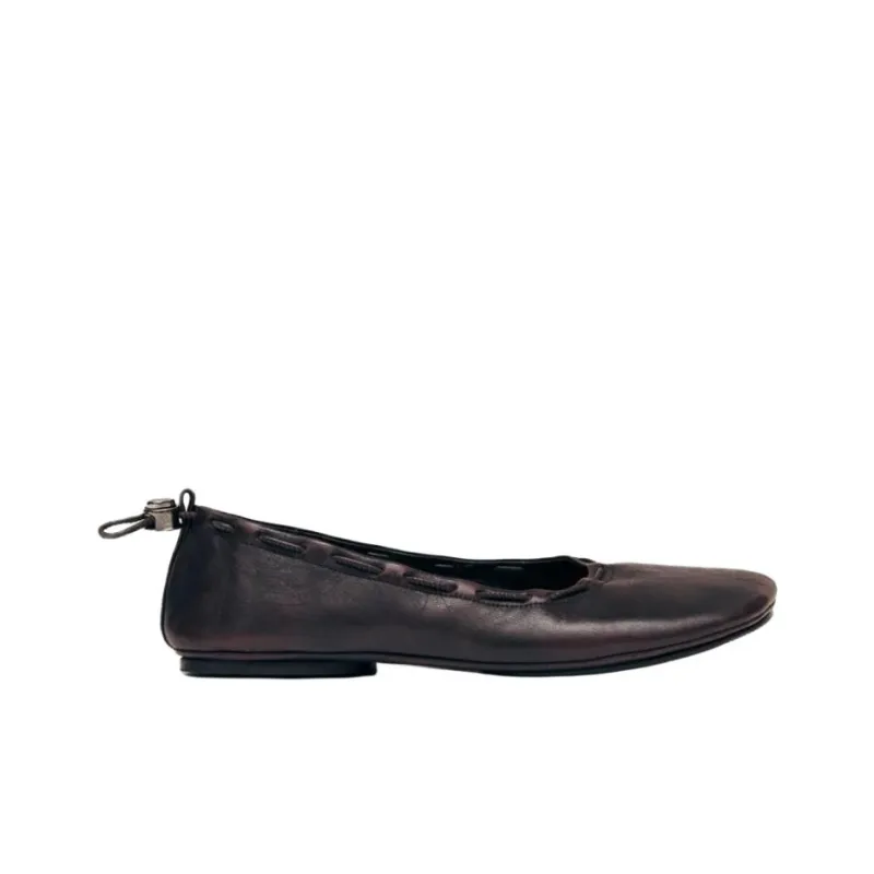 ALOHAS Gill Casual Single Shoes Women's Burgundy-1