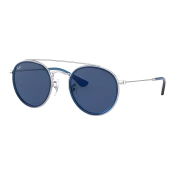 RayBan Metal Aviator Sunglasses Unisex Silver