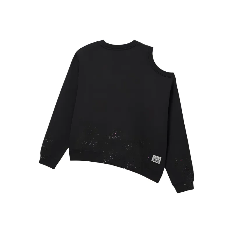 Levi's Sweatshirt Women's Gray Black-1