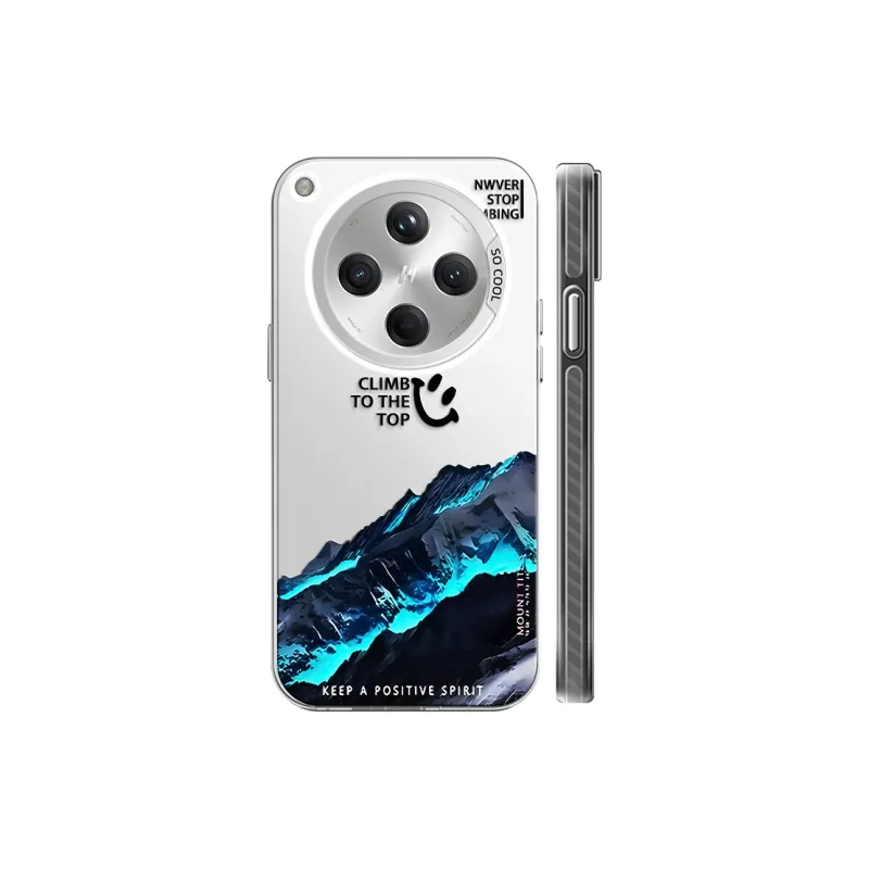 CHUNFAN PC Material Phone Cases Compatibility With OPPO A5 Pro/Find X8/Reno 12/11/Pro Quiet Luxury-0