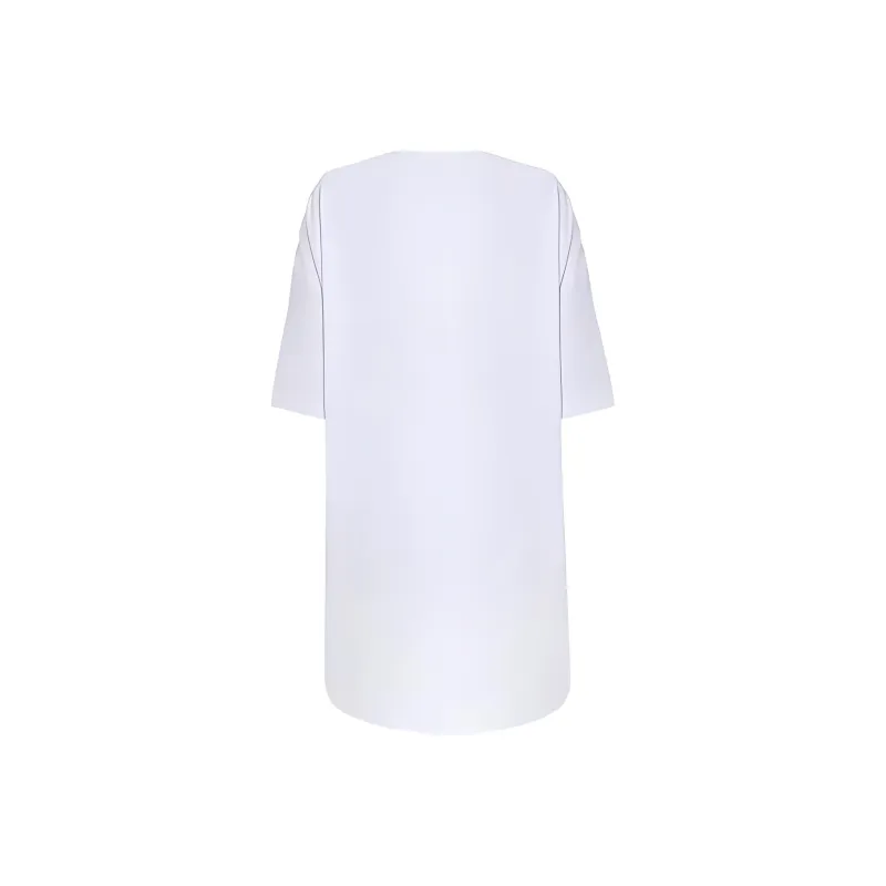 KENZO Short Sleeved Dresses Women's White-2
