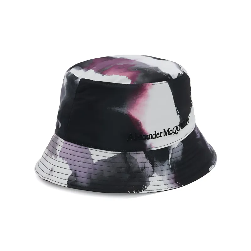 Alexander McQueen Graffiti Printed Bucket Hat-1