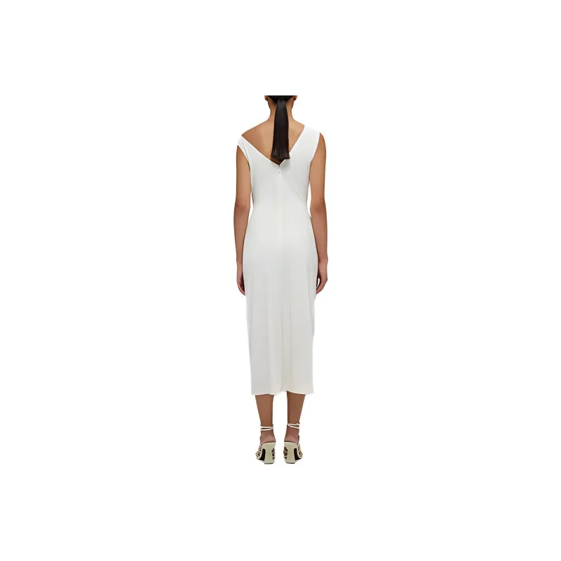 Self portrait Sleeveless Dresses Women's White-1