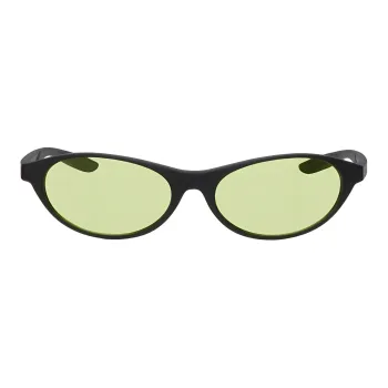 Nike Acetate Sheet Oval Sunglasses Unisex Black