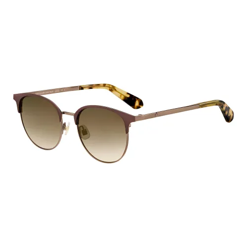 Kate Spade Irregular Shape Sunglasses Women's Brown