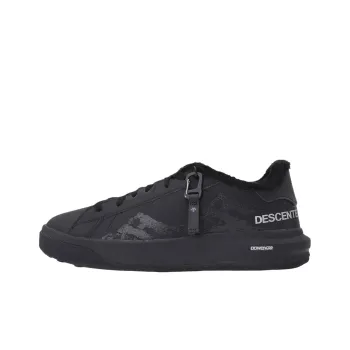 DESCENTE Ethel Anti Slip Wear Resistant Low Top Casual Shoes Unisex Black