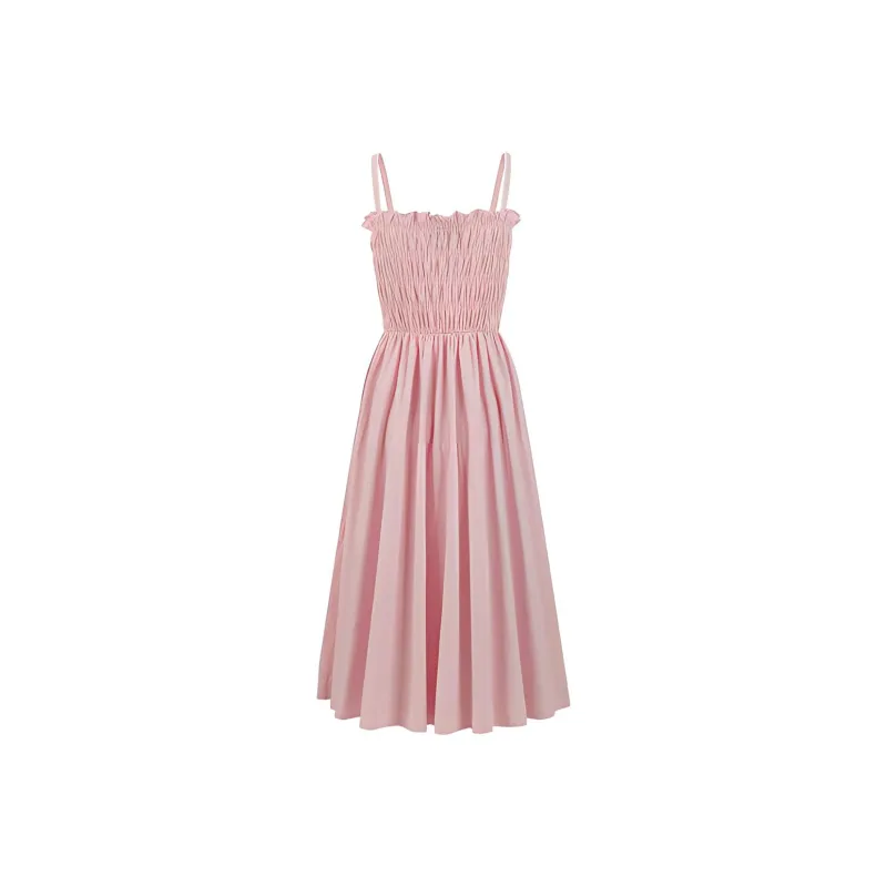 Girly Fancy Club Slip Dresses Women's Pink-1