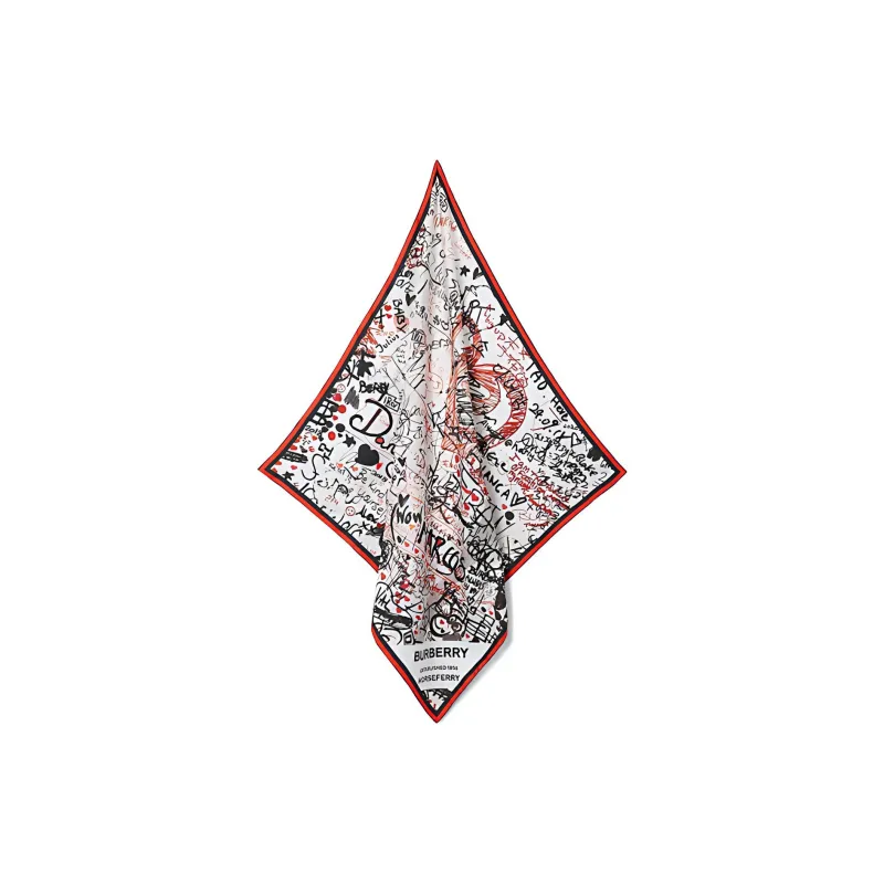 Burberry Silk Scarves Women's-3