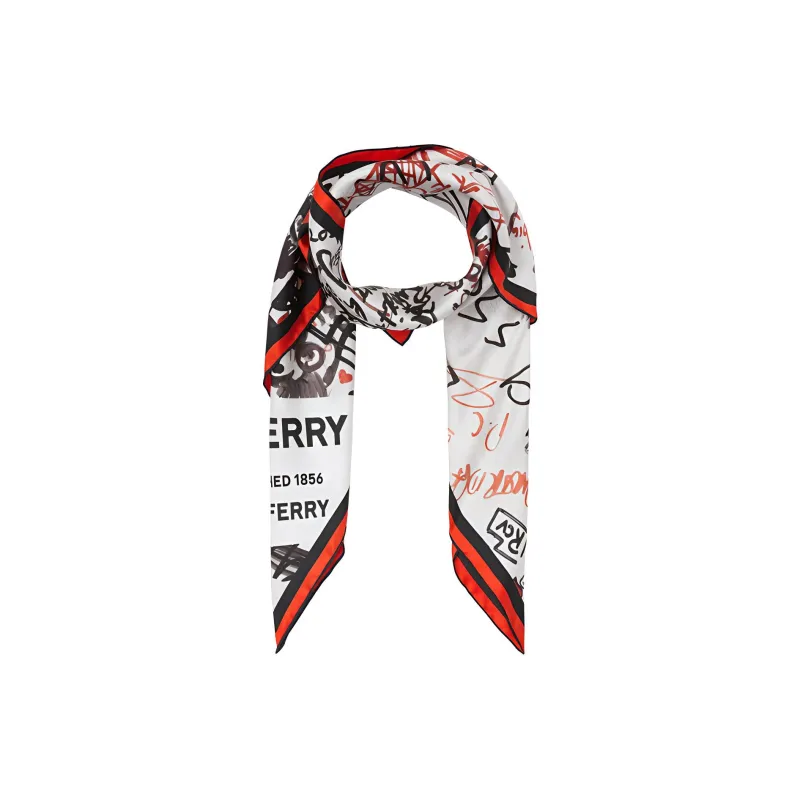 Burberry Silk Scarves Women's-2