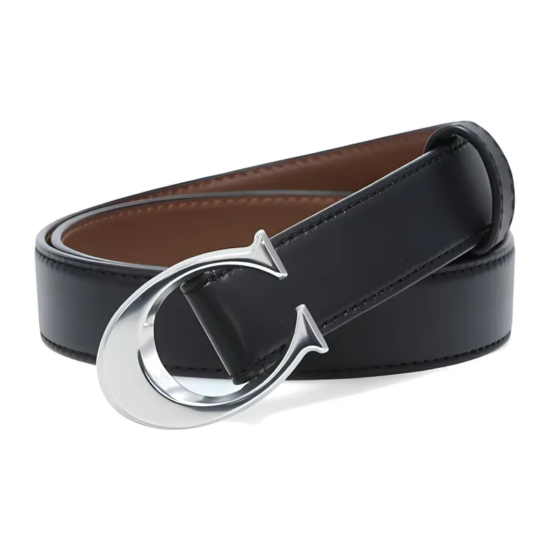COACH Leather Belts Women's-2