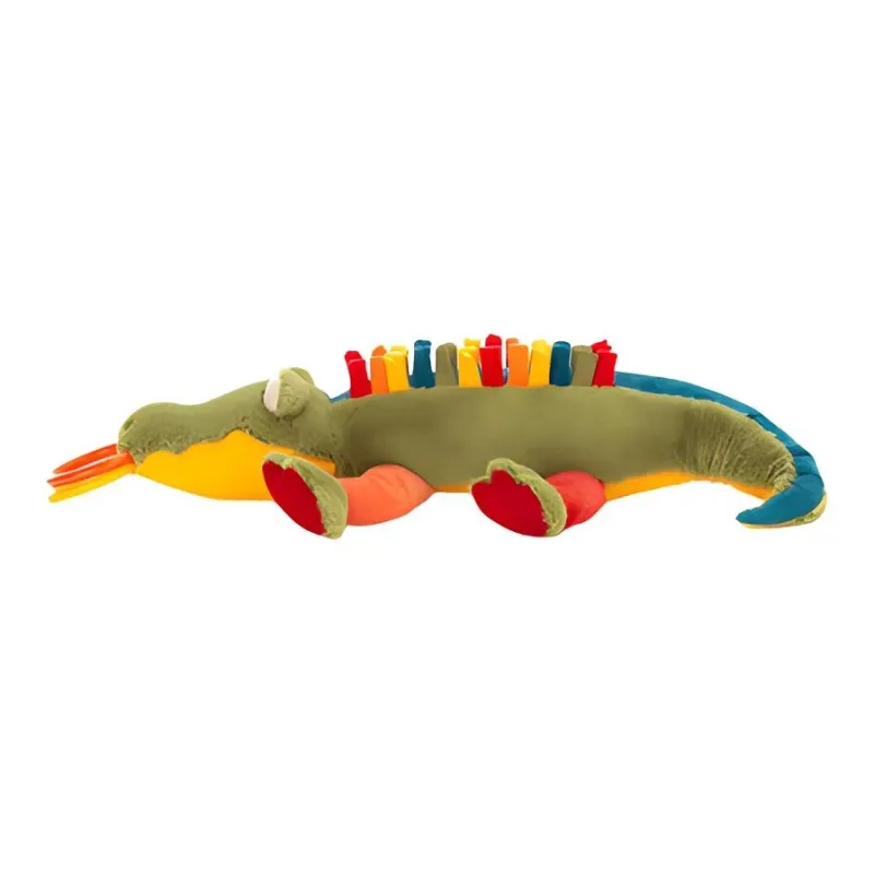 JELLYCAT Ocean Series Crocodile Bell Shaker Green Dolls Plush Doll 8cm High-1