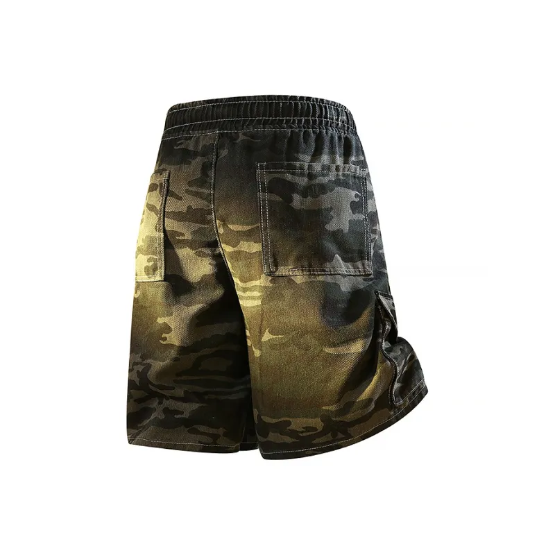 Supremo Cat Denim Shorts Unisex-3