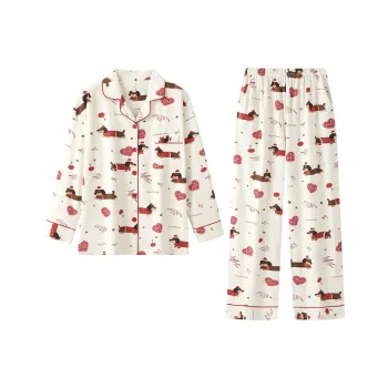 Gongdie Pajama Set Unisex White