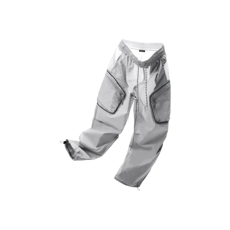 GNOMESHGH Casual Pants Unisex Cloud Gray-2