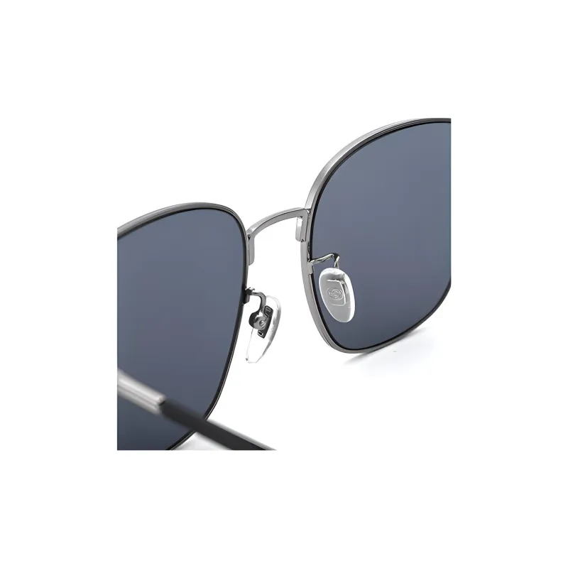 GUCCI Square Frame Metal Sunglasses-5