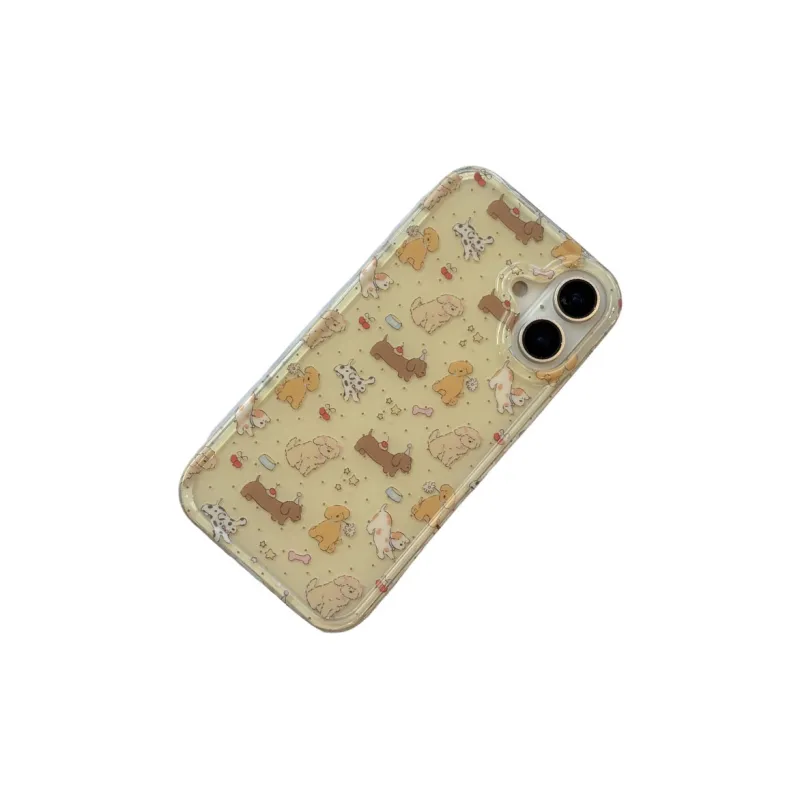 Kona Chun TPU Material Phone Cases Compatibility With Apple 16 Pro Max/15 Pro/14 Pro/13/iPhone 16 Pro-5