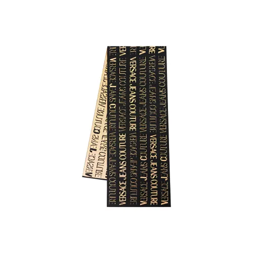 VERSACE JEANS COUTURE Intarsia logo Scarf