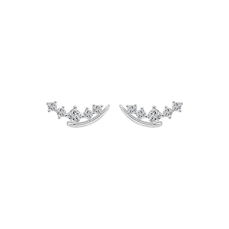 MIDNIGHT MOMENT Alloy Stud Earrings Women's-2