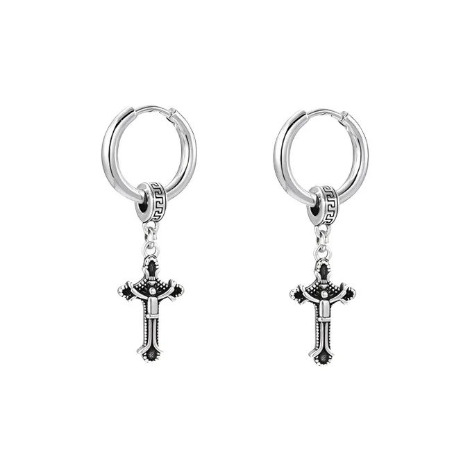 Universe Search Alloy Stud Earrings Unisex-0