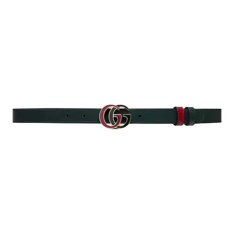 GUCCI Logo Plaque Reversible Belt-1