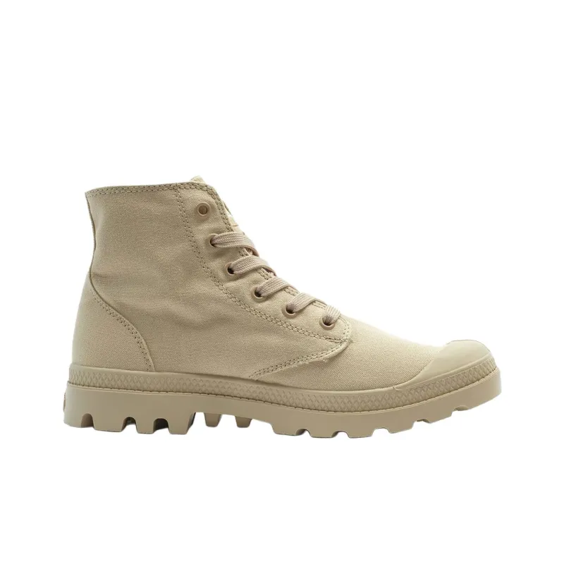 Palladium Mono Chrome Ankle Boots Unisex Light Brown-1