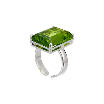 STUGAZI White Gold Plated Copper Rings Unisex