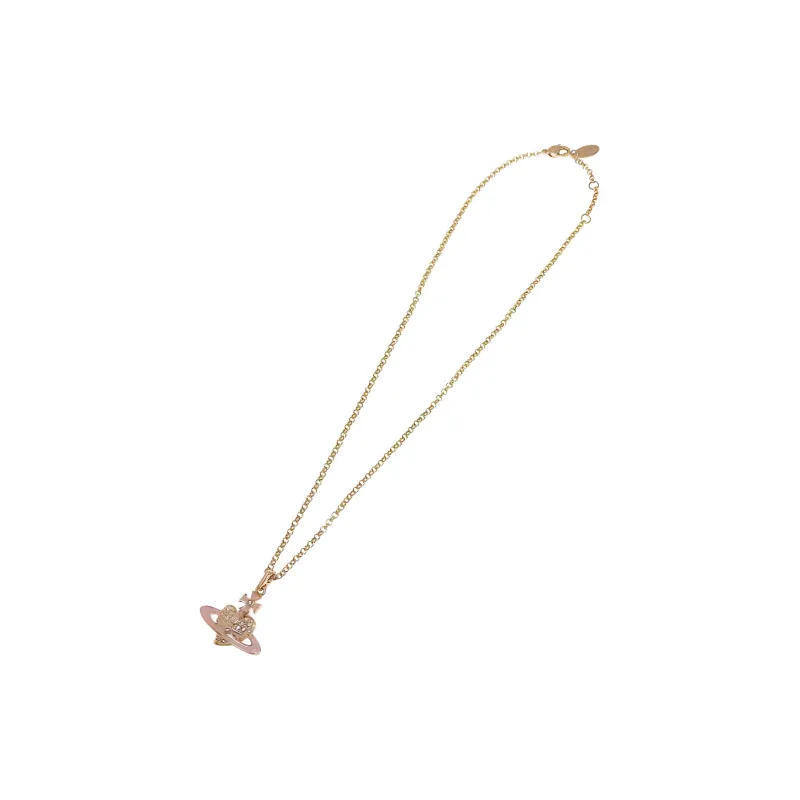 Vivienne Westwood Brass Necklaces Women's Pink-1