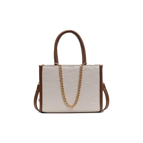 RIVMIND PU Handbag Women's White/Pink/Red/Black